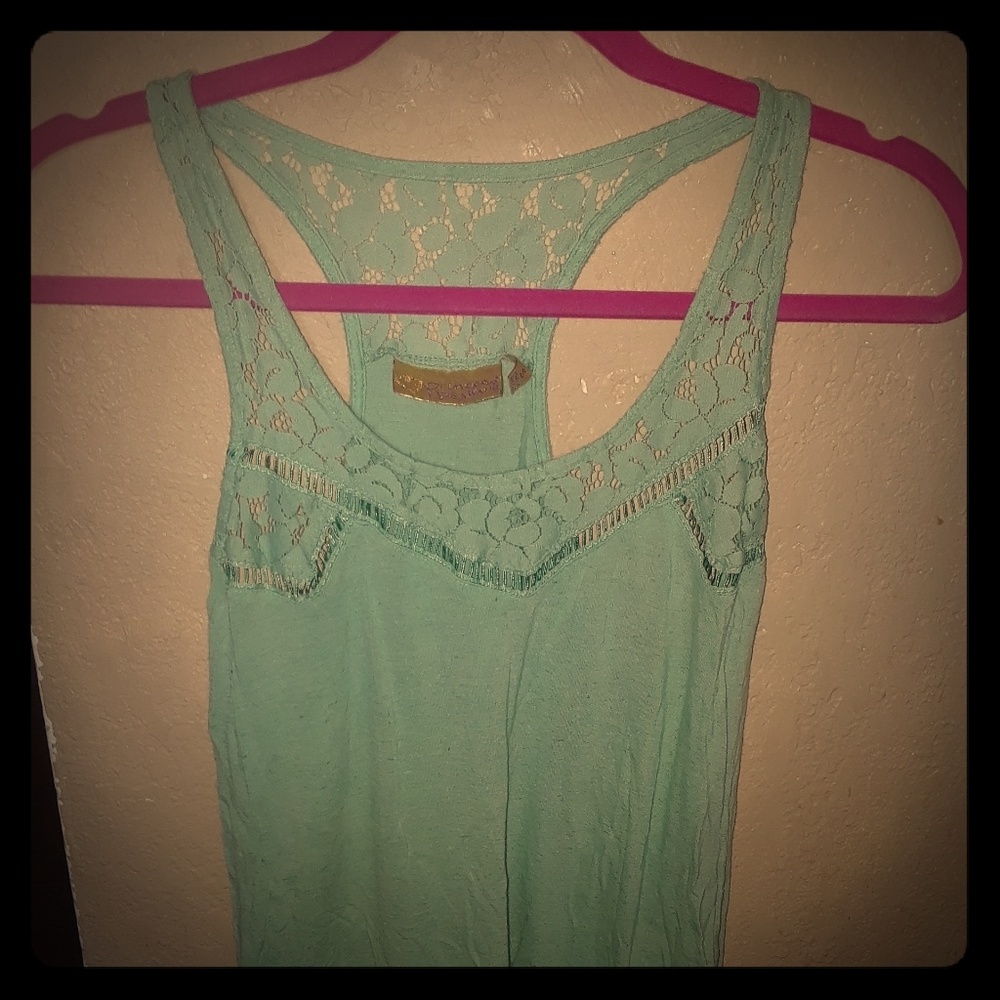 Princess Vera Wang razor back tank tops